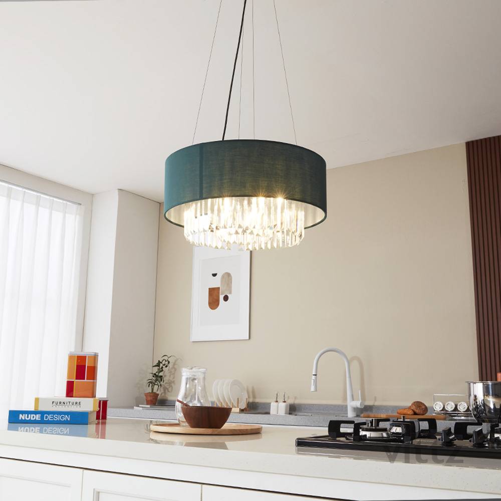 제이드 5등 샹들리에조명 절제된 화려함